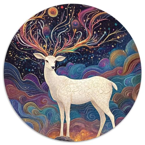 Elk Puzzles 1000 Teile Schwer Puzzle Spielzeug Lernspiel Impossible Herausforderungsspielzeug Für Erwachsene Und Kinder Ab 14 Jahren 1000pcs (67.5x67.5cm) von DHBANEIOK
