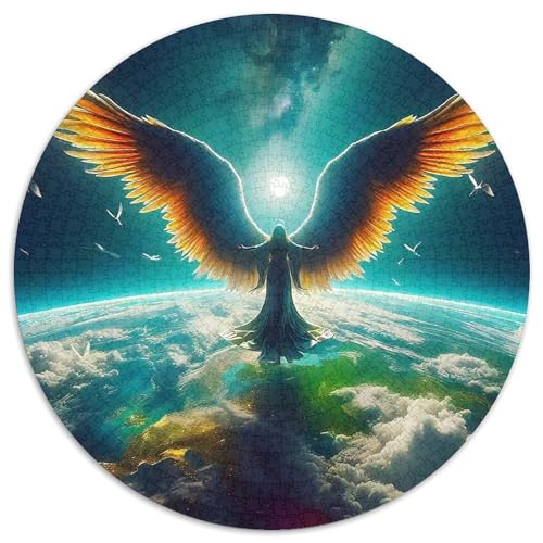 Engel Flügel Puzzle 1000 Teile Schwer Puzzle Spielzeug Pädagogisches Spiel Impossible Herausforderungsspielzeug Für Erwachsene Und Kinder Ab 12 Jahren 1000pcs (67.5x67.5cm) von DHBANEIOK