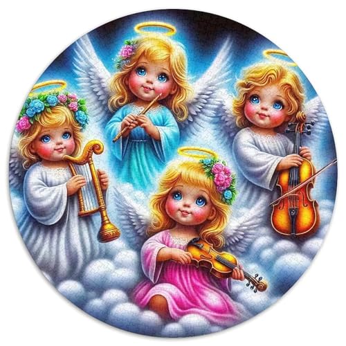 Engel Flügel Puzzle 1000-teilige Schwer Puzzle Spielzeug Lernspiel Impossible Herausforderung Spielzeug Für Erwachsene Kinder 1000pcs (67.5x67.5cm) von DHBANEIOK