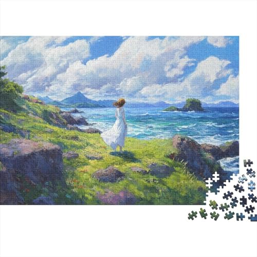 Feld Puzzle 1000 Teile Schwer Puzzle Spielzeug Lernspiel Impossible Herausforderungsspielzeug Für Erwachsene Kinder 1000pcs (75x50cm) von DHBANEIOK