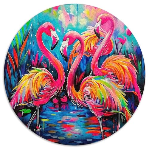 Flamingo Puzzles 1000 Teile Schwer Puzzle Spielzeug Lernspiel Impossible Herausforderungsspielzeug Für Erwachsene Und Kinder in Bewährter 1000pcs (67.5x67.5cm) von DHBANEIOK
