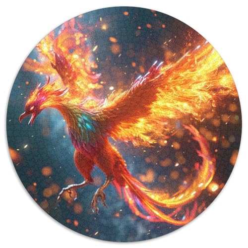 Flamme Pterosaurusus Puzzle 1000 Teile Schwer Puzzle Spielzeug Lernspiel Impossible Herausforderungsspielzeug Für Erwachsene Und Kinder Ab 14 Jahren 1000pcs (67.5x67.5cm) von DHBANEIOK
