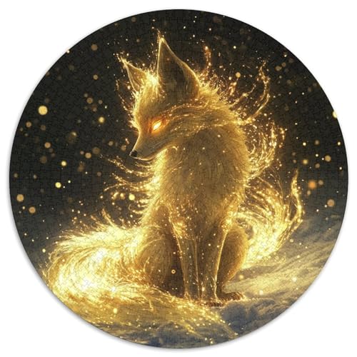 Fox Puzzle 1000 Teile Schwer Puzzle Spielzeug Lernspiel Impossible Herausforderung Spielzeug Für Erwachsene Und Kinder Ab 14 Jahren 1000pcs (67.5x67.5cm) von DHBANEIOK