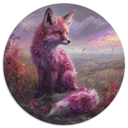 Fox Puzzle 1000 Teile Schwer Puzzle Spielzeug Lernspiel Impossible Herausforderungsspielzeug Für Erwachsene Und Kinder Ab 12 Jahren 1000pcs (67.5x67.5cm) von DHBANEIOK