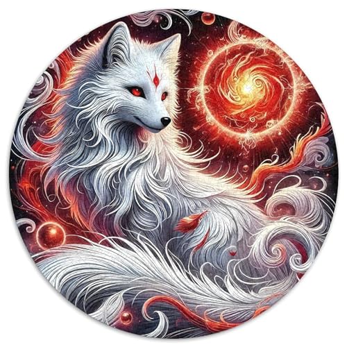 Fox Puzzle 1000 Teile Schwer Puzzle Spielzeug Pädagogisches Spiel Impossible Herausforderungsspielzeug Für Erwachsene Kinder 1000pcs (67.5x67.5cm) von DHBANEIOK