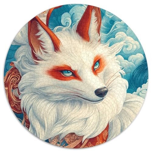 Fox Puzzle 1000-teilige Schwer Puzzle Spielzeug Lernspiel Impossible Herausforderungsspielzeug Für Erwachsene Und Kinder Ab 12 Jahren 1000pcs (67.5x67.5cm) von DHBANEIOK