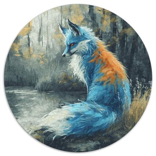 Fox Puzzles 1000 Teile Schwer Puzzle Spielzeug Lernspiel Impossible Herausforderung Spielzeug Für Erwachsene Und Kinder Ab 14 Jahren 1000pcs (67.5x67.5cm) von DHBANEIOK