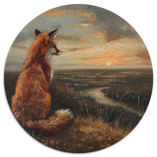 Fox Puzzles 1000 Teile Schwer Puzzle Spielzeug Lernspiel Impossible Herausforderungsspielzeug Für Erwachsene Und Kinder Ab 14 Jahren 1000pcs (67.5x67.5cm) von DHBANEIOK