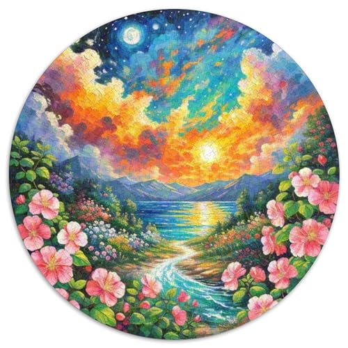 Fuchsien Hybrida Puzzle 1000-teilige Schwer Puzzle Spielzeug Lernspiel Impossible Herausforderung Spielzeug Für Erwachsene Und Kinder Ab 14 Jahren 1000pcs (67.5x67.5cm) von DHBANEIOK