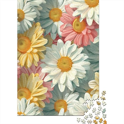 Gänseblümchen Puzzle 1000 Teile Schwer Puzzle Spielzeug Lernspiel Impossible Herausforderung Spielzeug Für Erwachsene Kinder 1000pcs (75x50cm) von DHBANEIOK