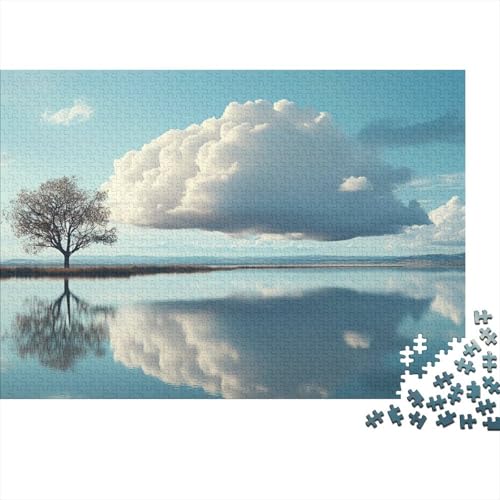 Gras Puzzle 1000-teilige Schwer Puzzle Spielzeug Lernspiel Impossible Herausforderungsspielzeug Für Erwachsene Und Kinder Ab 12 Jahren 1000pcs (75x50cm) von DHBANEIOK