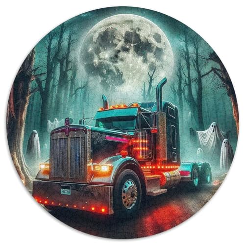 Großer LKW Puzzles 1000 Teile Schwer Puzzle Spielzeug Pädagogisches Spiel Impossible Herausforderung Spielzeug Für Erwachsene Und Kinder in Bewährter 1000pcs (67.5x67.5cm) von DHBANEIOK