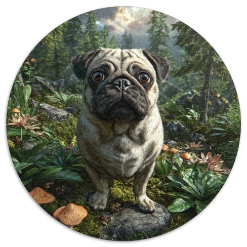 Haustierhund Puzzle 1000 Teile Schwer Puzzle Spielzeug Lernspiel Impossible Herausforderung Spielzeug Für Erwachsene Und Kinder in Bewährter 1000pcs (67.5x67.5cm) von DHBANEIOK