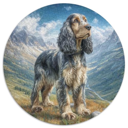 Haustierhund Puzzle 1000 Teile Schwer Puzzle Spielzeug Lernspiel Impossible Herausforderungsspielzeug Für Erwachsene Und Kinder Ab 12 Jahren 1000pcs (67.5x67.5cm) von DHBANEIOK