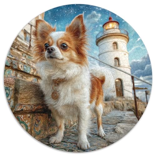 Haustierhund Puzzle 1000 Teile Schwer Puzzle Spielzeug Lernspiel Impossible Herausforderungsspielzeug Für Erwachsene Und Kinder Ab 14 Jahren 1000pcs (67.5x67.5cm) von DHBANEIOK
