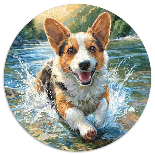 Haustierhund Puzzle 1000 Teile Schwer Puzzle Spielzeug Lernspiel Impossible Herausforderungsspielzeug Für Erwachsene Und Kinder Ab 14 Jahren 1000pcs (67.5x67.5cm) von DHBANEIOK