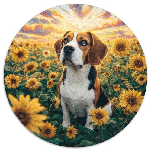 Haustierhund Puzzle 1000-teilige Schwer Puzzle Spielzeug Lernspiel Impossible Herausforderung Spielzeug Für Erwachsene Kinder 1000pcs (67.5x67.5cm) von DHBANEIOK
