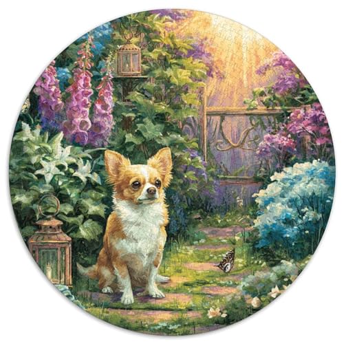 Haustierhund Puzzle 1000-teilige Schwer Puzzle Spielzeug Pädagogisches Spiel Impossible Herausforderung Spielzeug Für Erwachsene Kinder 1000pcs (67.5x67.5cm) von DHBANEIOK
