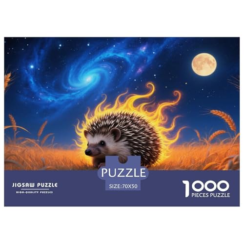 Hedgehog Puzzle 1000 Teile Schwer Puzzle Spielzeug Lernspiel Impossible Herausforderungsspielzeug Für Erwachsene Und Kinder Ab 14 Jahren 70x50cm/1000pcs Hedgehog Puzzle 1000 Teile Schwer Puzzle Spielzeug Lernspiel Impossible Herausforderungsspielzeug Für Erwachsene Und Kinder Ab 14 Jahren 70x50cm/1000pcs von DHBANEIOK