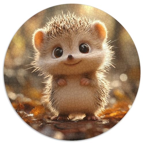 Hedgehog Puzzle 1000 Teile Schwer Puzzle Spielzeug Pädagogisches Spiel Impossible Herausforderungsspielzeug Für Erwachsene Kinder 1000pcs (67.5x67.5cm) von DHBANEIOK