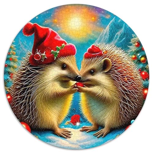 Hedgehog Puzzles 1000 Teile Schwer Puzzle Spielzeug Pädagogisches Spiel Impossible Herausforderung Spielzeug Für Erwachsene Und Kinder in Bewährter 1000pcs (67.5x67.5cm) von DHBANEIOK