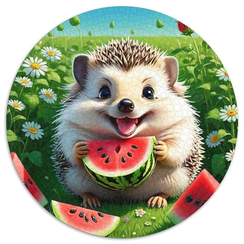 Hedgehog Puzzles 1000 Teile Schwer Puzzle Spielzeug Pädagogisches Spiel Impossible Herausforderungsspielzeug Für Erwachsene Und Kinder Ab 12 Jahren 1000pcs (67.5x67.5cm) von DHBANEIOK