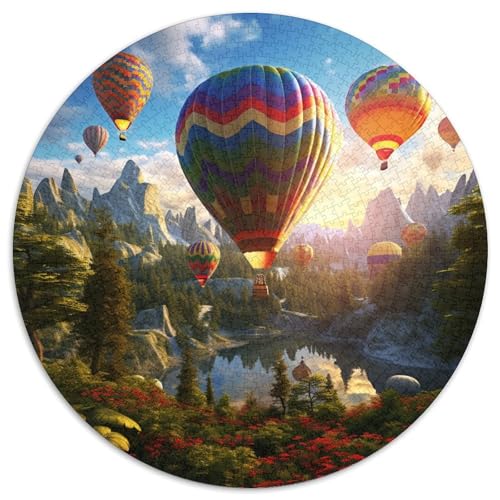 Heißluftballon Puzzle 1000 Teile Schwer Puzzle Spielzeug Lernspiel Impossible Herausforderungsspielzeug Für Erwachsene Und Kinder Ab 12 Jahren 1000pcs (67.5x67.5cm) von DHBANEIOK