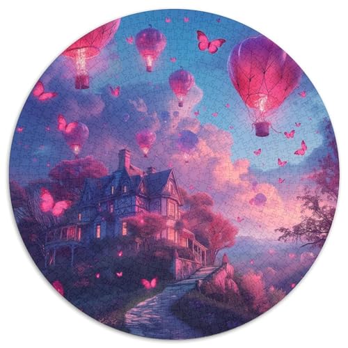 Heißluftballon Puzzle 1000 Teile Schwer Puzzle Spielzeug Lernspiel Impossible Herausforderungsspielzeug Für Erwachsene Und Kinder Ab 14 Jahren 1000pcs (67.5x67.5cm) von DHBANEIOK