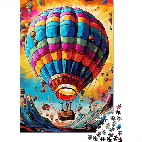 Heißluftballon Puzzle 1000 Teile Schwer Puzzle Spielzeug Pädagogisches Spiel Impossible Herausforderung Spielzeug Für Erwachsene Und Kinder Ab 14 Jahren 1000pcs (75x50cm) von DHBANEIOK