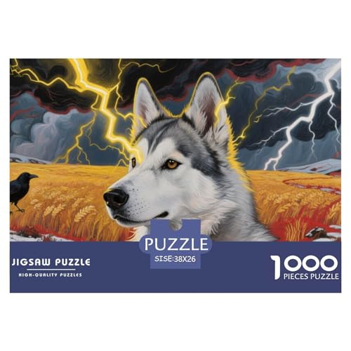 Husky Puzzles 1000 Teile Schwer Puzzle Spielzeug Lernspiel Impossible Herausforderungsspielzeug Für Erwachsene Und Kinder Ab 12 Jahren 38x26cm/1000pcs Husky Puzzles 1000 Teile Schwer Puzzle Spielzeug Lernspiel Impossible Herausforderungsspielzeug Für Erwachsene Und Kinder Ab 12 Jahren 38x26cm/1000pcs von DHBANEIOK