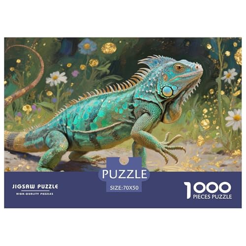 Iguana Puzzles 1000 Teile Schwer Puzzle Spielzeug Lernspiel Impossible Herausforderung Spielzeug Für Erwachsene Und Kinder Ab 12 Jahren 70x50cm/1000pcs Iguana Puzzles 1000 Teile Schwer Puzzle Spielzeug Lernspiel Impossible Herausforderung Spielzeug Für Erwachsene Und Kinder Ab 12 Jahren 70x50cm/1000pcs von DHBANEIOK