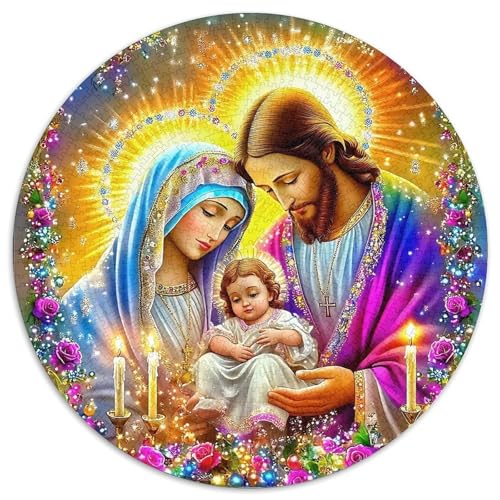 Jesus - Religion Puzzle 1000 Teile Schwer Puzzle Spielzeug Lernspiel Impossible Herausforderung Spielzeug Für Erwachsene Kinder 1000pcs (67.5x67.5cm) von DHBANEIOK