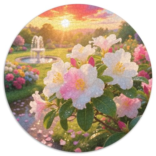 Kamellien Blume Puzzle 1000 Teile Schwer Puzzle Spielzeug Lernspiel Impossible Herausforderungsspielzeug Für Erwachsene Kinder 1000pcs (67.5x67.5cm) von DHBANEIOK