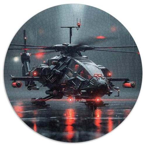 Kampfhubschrauber Puzzles 1000 Teile Schwer Puzzle Spielzeug Pädagogisches Spiel Impossible Herausforderungsspielzeug Für Erwachsene Und Kinder in Bewährter 1000pcs (67.5x67.5cm) von DHBANEIOK