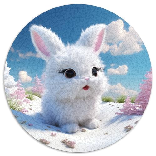 Kaninchen Puzzle 1000 Teile Schwer Puzzle Spielzeug Lernspiel Impossible Herausforderungsspielzeug Für Erwachsene Und Kinder Ab 14 Jahren 1000pcs (67.5x67.5cm) von DHBANEIOK