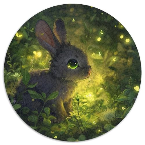 Kaninchen Puzzle 1000-teilige Schwer Puzzle Spielzeug Lernspiel Impossible Herausforderungsspielzeug Für Erwachsene Und Kinder Ab 12 Jahren 1000pcs (67.5x67.5cm) von DHBANEIOK
