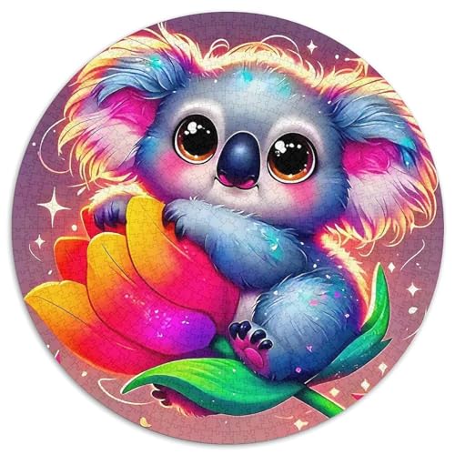 Koala Puzzle 1000 Teile Schwer Puzzle Spielzeug Lernspiel Impossible Herausforderung Spielzeug Für Erwachsene Kinder 1000pcs (67.5x67.5cm) von DHBANEIOK