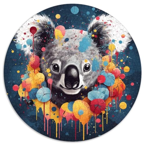 Koala Puzzle 1000 Teile Schwer Puzzle Spielzeug Lernspiel Impossible Herausforderung Spielzeug Für Erwachsene Und Kinder Ab 12 Jahren 1000pcs (67.5x67.5cm) von DHBANEIOK