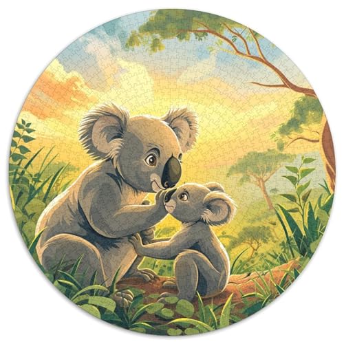 Koala Puzzle 1000 Teile Schwer Puzzle Spielzeug Pädagogisches Spiel Impossible Herausforderungsspielzeug Für Erwachsene Kinder 1000pcs (67.5x67.5cm) von DHBANEIOK