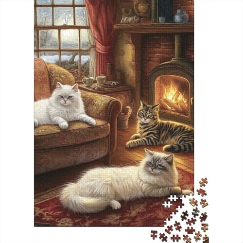 Komfortable Kabine 1000 Stück Puzzles Für Erwachsene Stress Abbauen Familien-Puzzlespiel Mit Poster in 1000- Puzzle Lernspiel Spielzeug Geschenk Puzzel 1000pcs (75x50cm) von DHBANEIOK