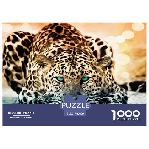 Leopard Puzzles 1000 Teile Schwer Puzzle Spielzeug Pädagogisches Spiel Impossible Herausforderungsspielzeug Für Erwachsene Kinder 70x50cm/1000pcs Leopard Puzzles 1000 Teile Schwer Puzzle Spielzeug Pädagogisches Spiel Impossible Herausforderungsspielzeug Für Erwachsene Kinder 70x50cm/1000pcs von DHBANEIOK