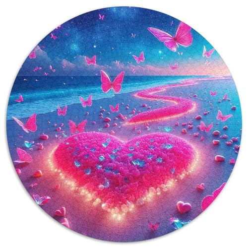 Liebe Blumen Puzzles 1000 Teile Schwer Puzzle Spielzeug Pädagogisches Spiel Impossible Herausforderung Spielzeug Für Erwachsene Und Kinder Ab 14 Jahren 1000pcs (67.5x67.5cm) von DHBANEIOK