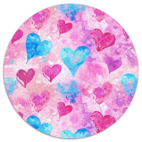 Liebe Puzzle 1000-teilige Schwer Puzzle Spielzeug Lernspiel Impossible Herausforderungsspielzeug Für Erwachsene Und Kinder in Bewährter 1000pcs (67.5x67.5cm) von DHBANEIOK