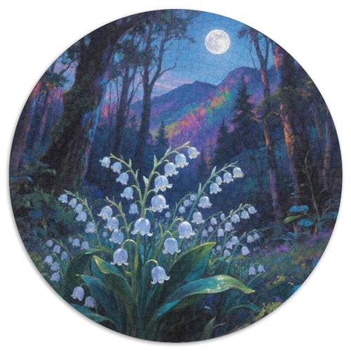 Lilie des Tals Puzzle 1000-teilige Schwer Puzzle Spielzeug Pädagogisches Spiel Impossible Herausforderungsspielzeug Für Erwachsene Und Kinder in Bewährter 1000pcs (67.5x67.5cm) von DHBANEIOK