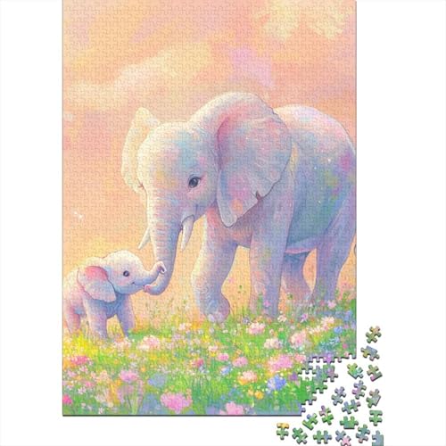 Little Elefant 1000 Stück Puzzles Für Erwachsene Stress Abbauen Familien-Puzzlespiel 1000-teiliges Puzzle Lernspiel Spielzeug Geschenk Puzzel 1000pcs (75x50cm) von DHBANEIOK