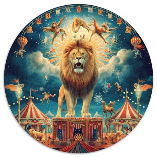 Löwen Puzzle 1000-teilige Schwer Puzzle Spielzeug Pädagogisches Spiel Impossible Herausforderungsspielzeug Für Erwachsene Und Kinder in Bewährter 1000pcs (67.5x67.5cm) von DHBANEIOK