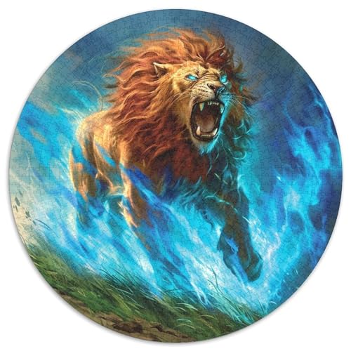 Löwen Puzzles 1000 Teile Schwer Puzzle Spielzeug Lernspiel Impossible Herausforderungsspielzeug Für Erwachsene Und Kinder Ab 14 Jahren 1000pcs (67.5x67.5cm) von DHBANEIOK