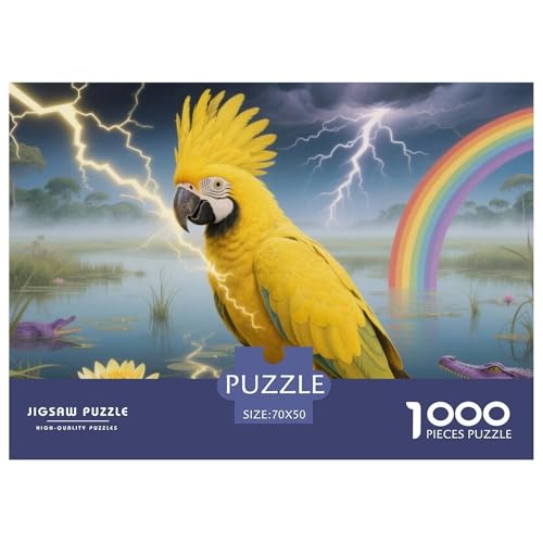 Macaw Puzzles 1000 Teile Schwer Puzzle Spielzeug Lernspiel Impossible Herausforderungsspielzeug Für Erwachsene Und Kinder Ab 12 Jahren 70x50cm/1000pcs Macaw Puzzles 1000 Teile Schwer Puzzle Spielzeug Lernspiel Impossible Herausforderungsspielzeug Für Erwachsene Und Kinder Ab 12 Jahren 70x50cm/1000pcs von DHBANEIOK