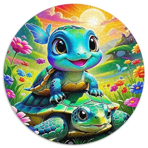 Meeresschildkröte Puzzle 1000 Teile Schwer Puzzle Spielzeug Pädagogisches Spiel Impossible Herausforderungsspielzeug Für Erwachsene Kinder 1000pcs (67.5x67.5cm) von DHBANEIOK