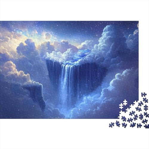 Mond Puzzle 1000 Teile Schwer Puzzle Spielzeug Lernspiel Impossible Herausforderungsspielzeug Für Erwachsene Kinder 1000pcs (75x50cm) von DHBANEIOK